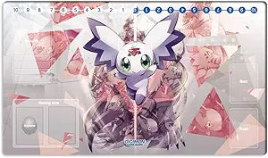 New DTCG Duel Playmat Digimon Lilithmon Trading Card Game TCG CCG Mat Pad + Free Bag (ZD002-267-SM)