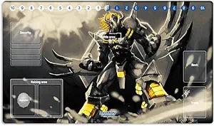 New DTCG Duel Playmat Digimon Lilithmon Trading Card Game TCG CCG Mat Pad + Free Bag (ZD002-267-SM)