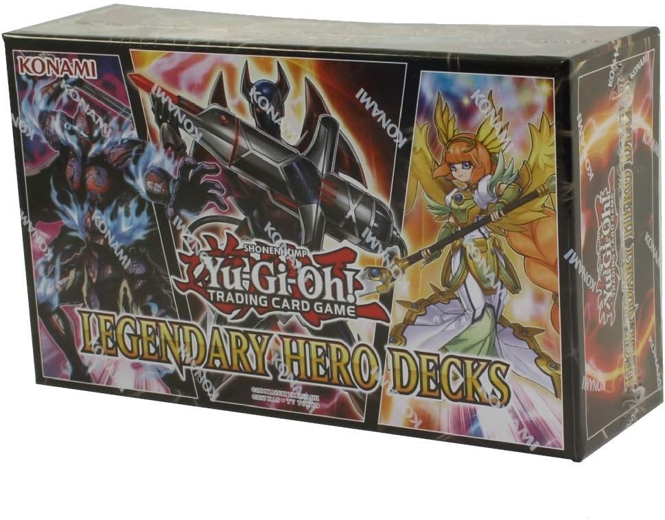 Yu-Gi-Oh! Cards Legendary Hero Decks - 5 Ultra Rare | Contains 150 Trading Cards