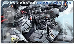 New DTCG Duel Playmat Digimon Diaboromon Trading Card Game TCG CCG Mat Pad + Free Bag (ZD002-324-SM)