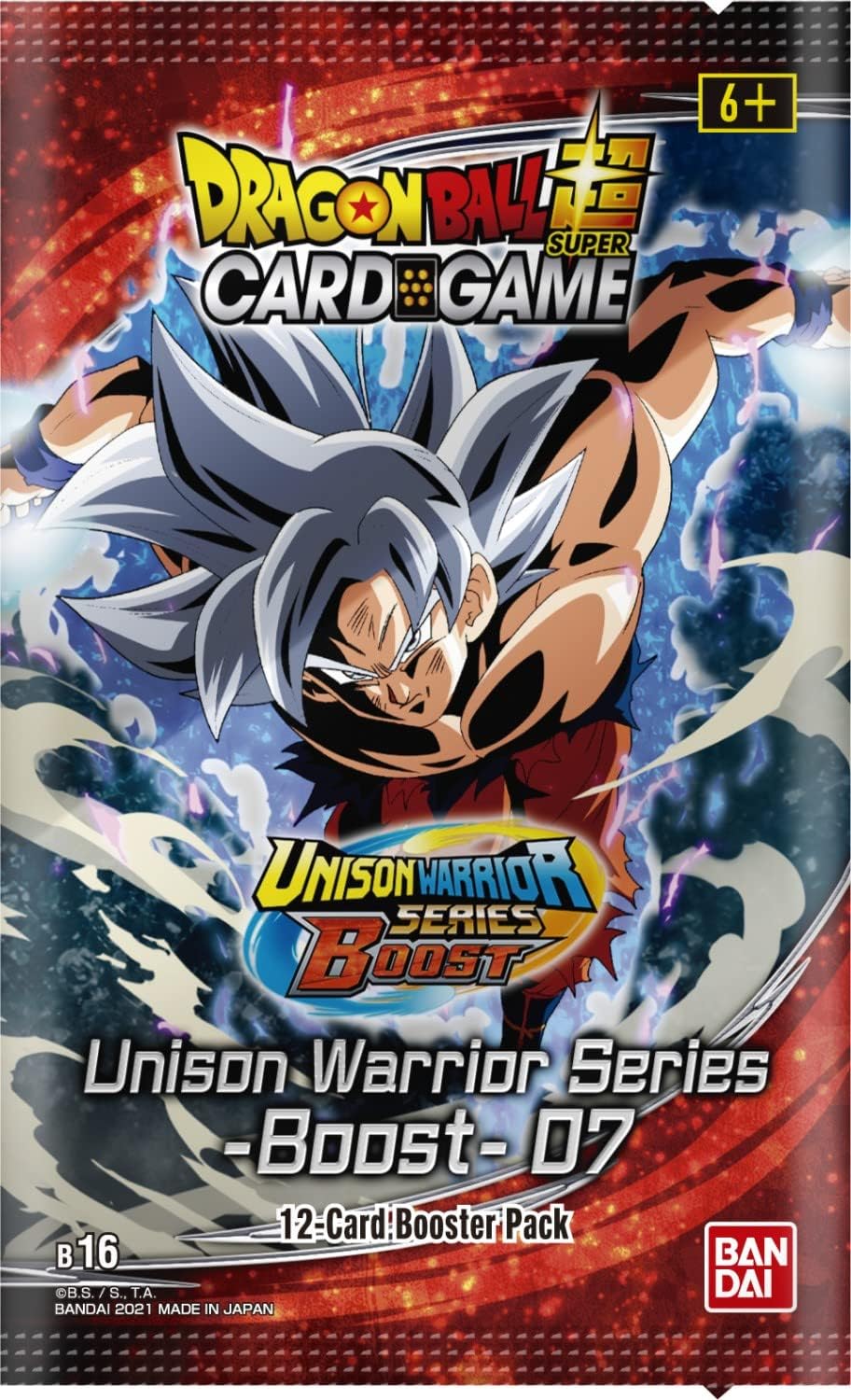 2022 Dragon Ball Super Unison Warrior Series 7 Realm of The Gods Display Booster Box: 24 Booster Packs