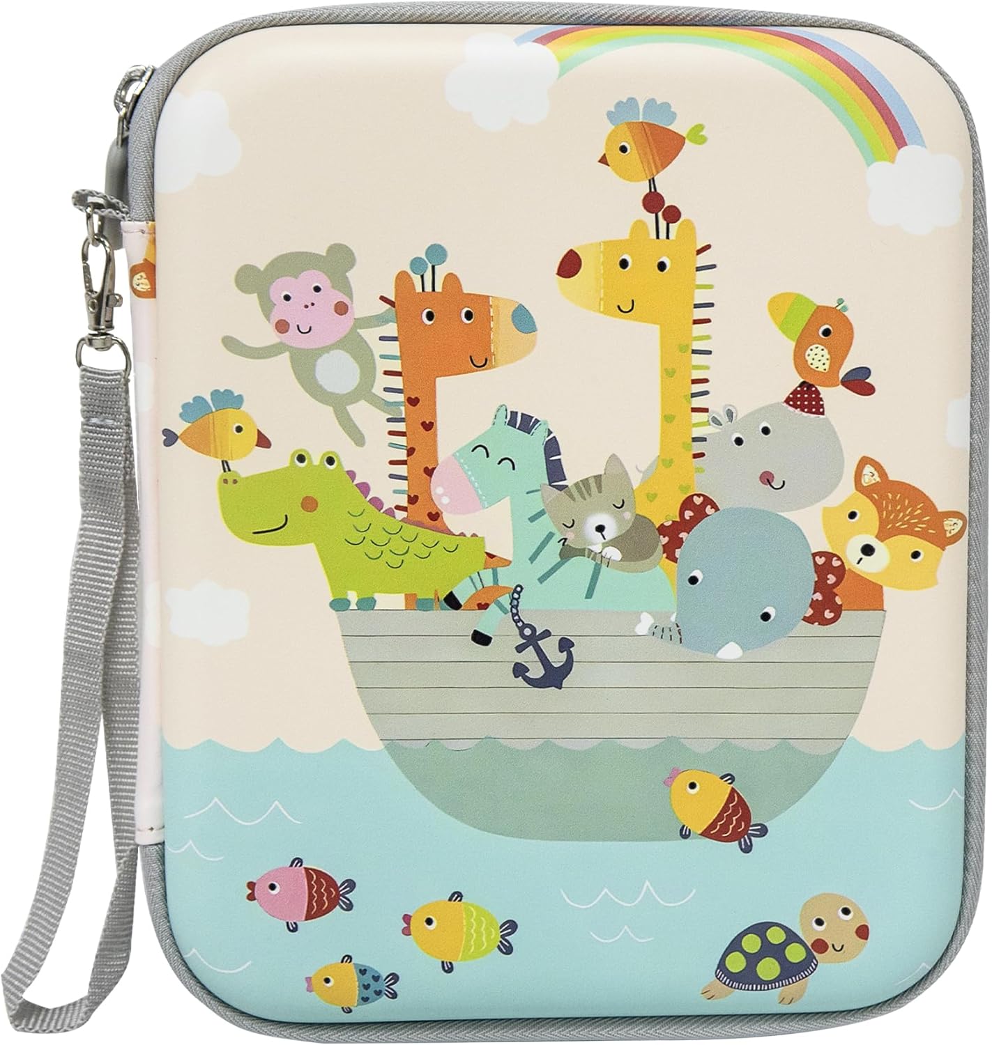 Anime Trading Card Binder for Dragon Cards, 4 Pocket with 50 Sleeves up to 400 Cards TCG Card Binder, Waterproof Card Storage Book, Cards Display Case