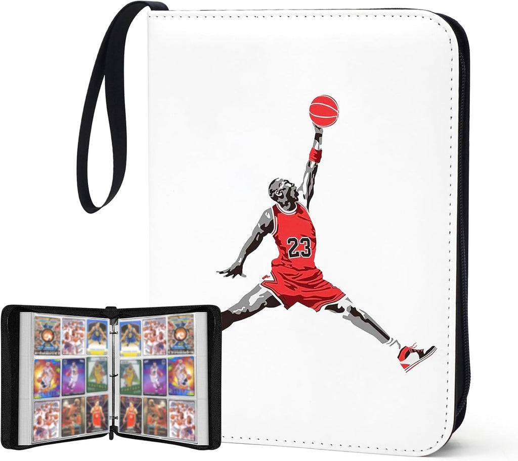 Anime Trading Card Binder for Cards,4 Pocket with 60 Sleeves up to 480 Cards,Waterproof Card Storage Bag with Removable Sleeves for Anime and TCG Cards