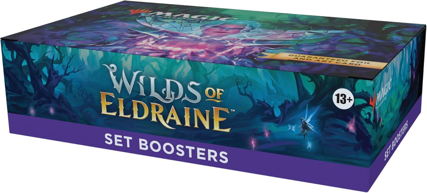 Magic: The Gathering Wilds of Eldraine Set Booster Box - 30 Packs (360 Magic Cards)