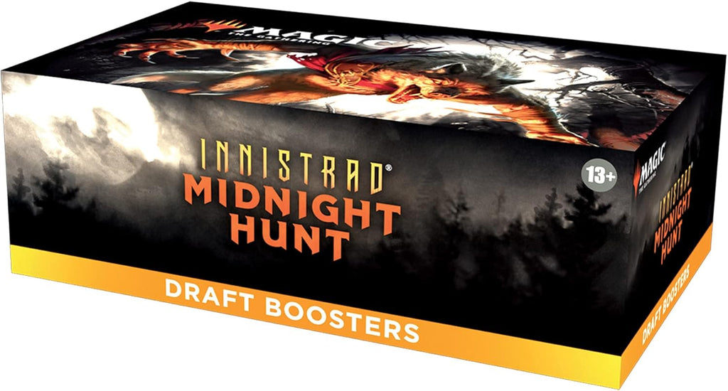 Magic: The Gathering Innistrad: Midnight Hunt Draft Booster Box | 36 Packs (540 Magic Cards)