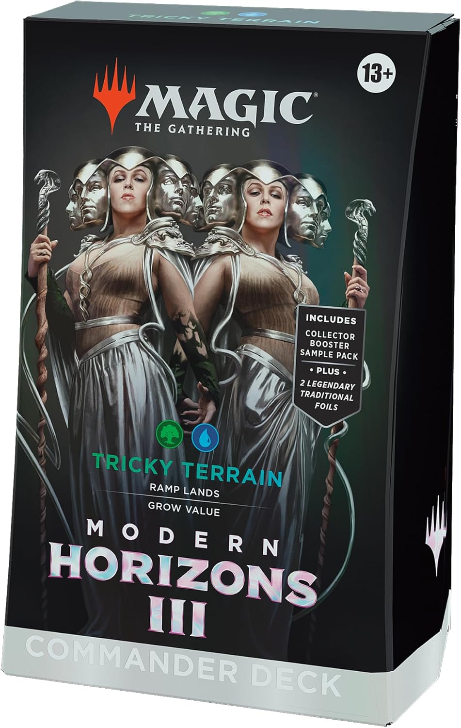 Magic: The Gathering Modern Horizons 3 Commander Deck – Eldrazi Incursion (100-Card Deck, 2-Card Collector Booster Sample Pack + Accessories)