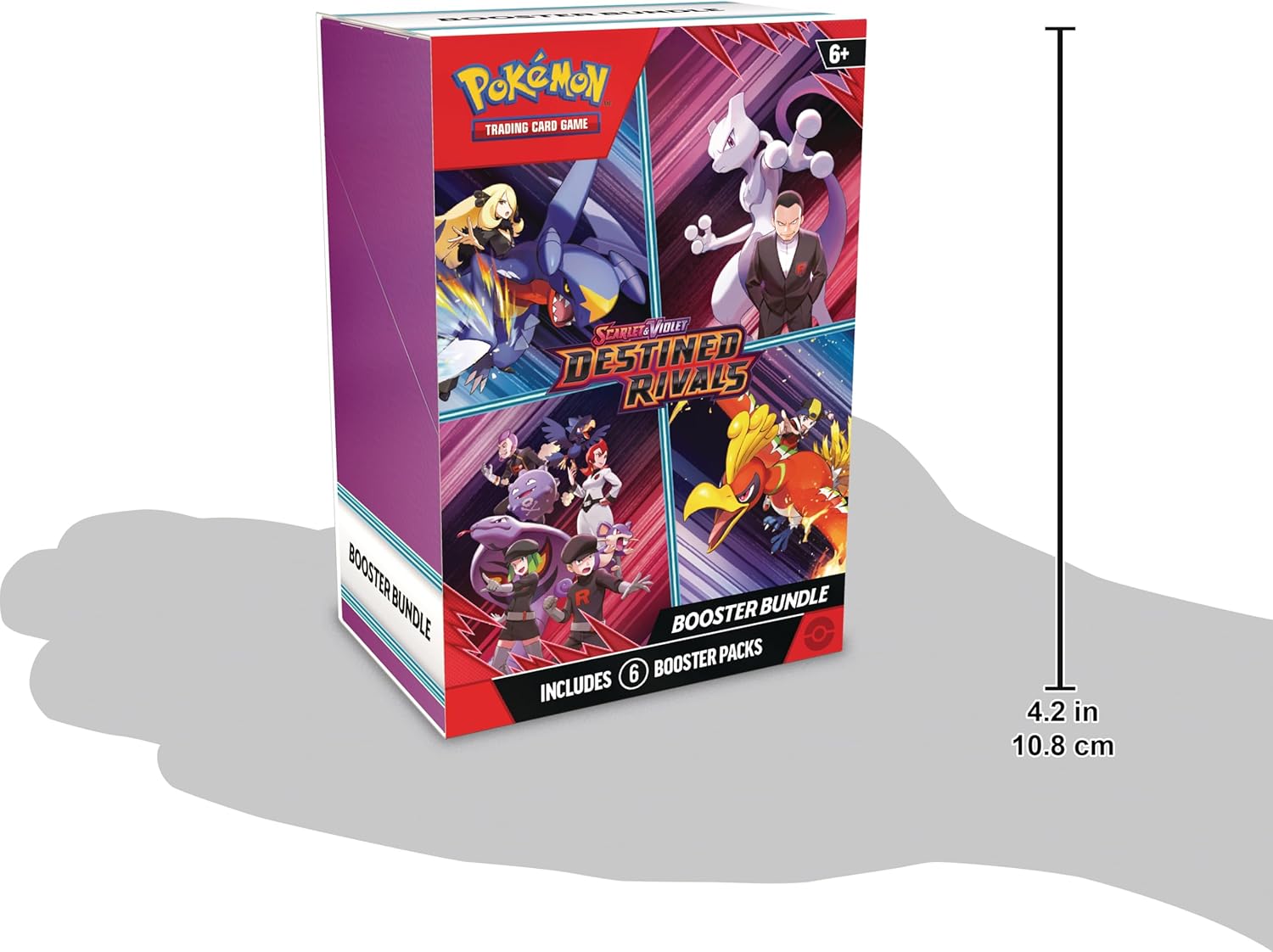 Pokemon TCG: Scarlet & Violet - Destined Rivals Booster Bundle - 6 Packs