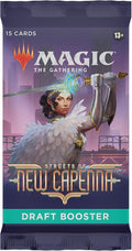 Magic: The Gathering Streets of New Capenna Draft Booster | 15 Magic Cards