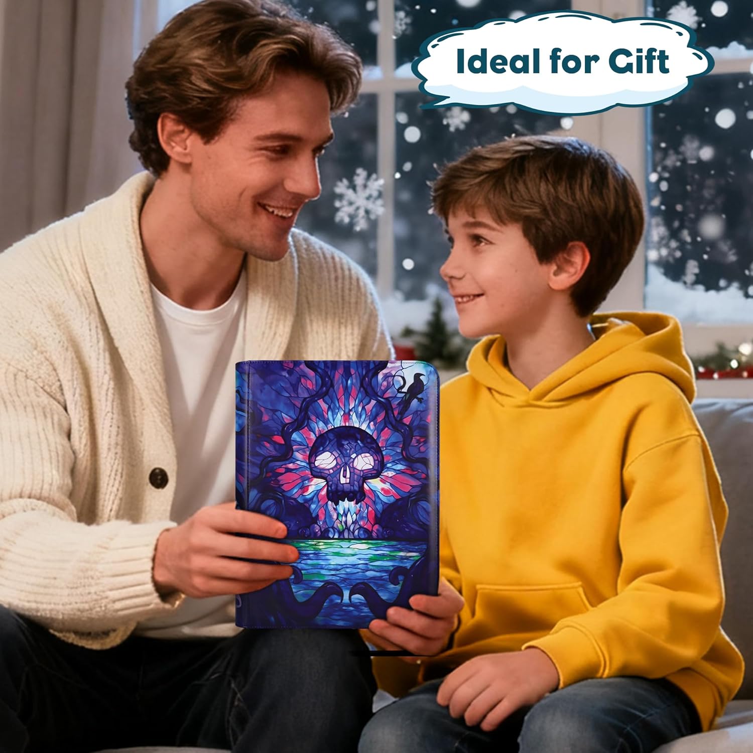 360 Pockets Card Binder, MTG Card Binder, Double Sided Card Collection Album Folder with 20 Pages, Side-Loading Card Holder for MTG, TCG, Trading Card, Sports Cards-Swamp