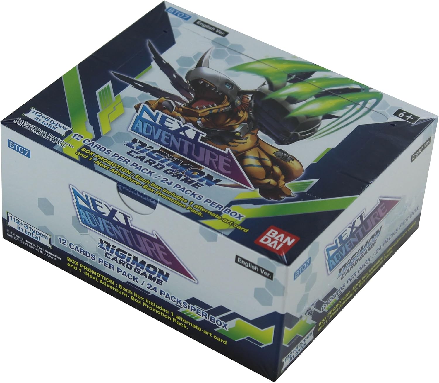Digimon Card Game: Next Adventure Booster Box BT07