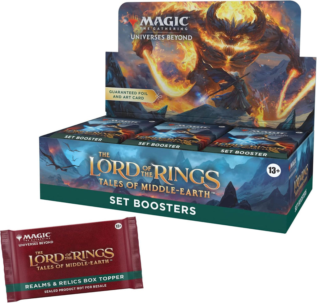 Magic: The Gathering The Lord of the Rings: Tales of Middle-earth Set Booster Box - 30 Packs (360 Magic Cards)