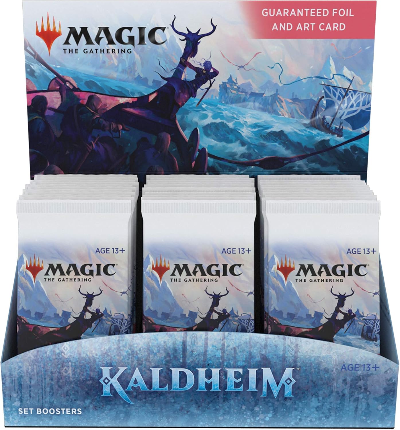 Wizards of The Coast Magic The Gathering Kaldheim Set Booster Box | 30 Packs (360 Magic Cards)