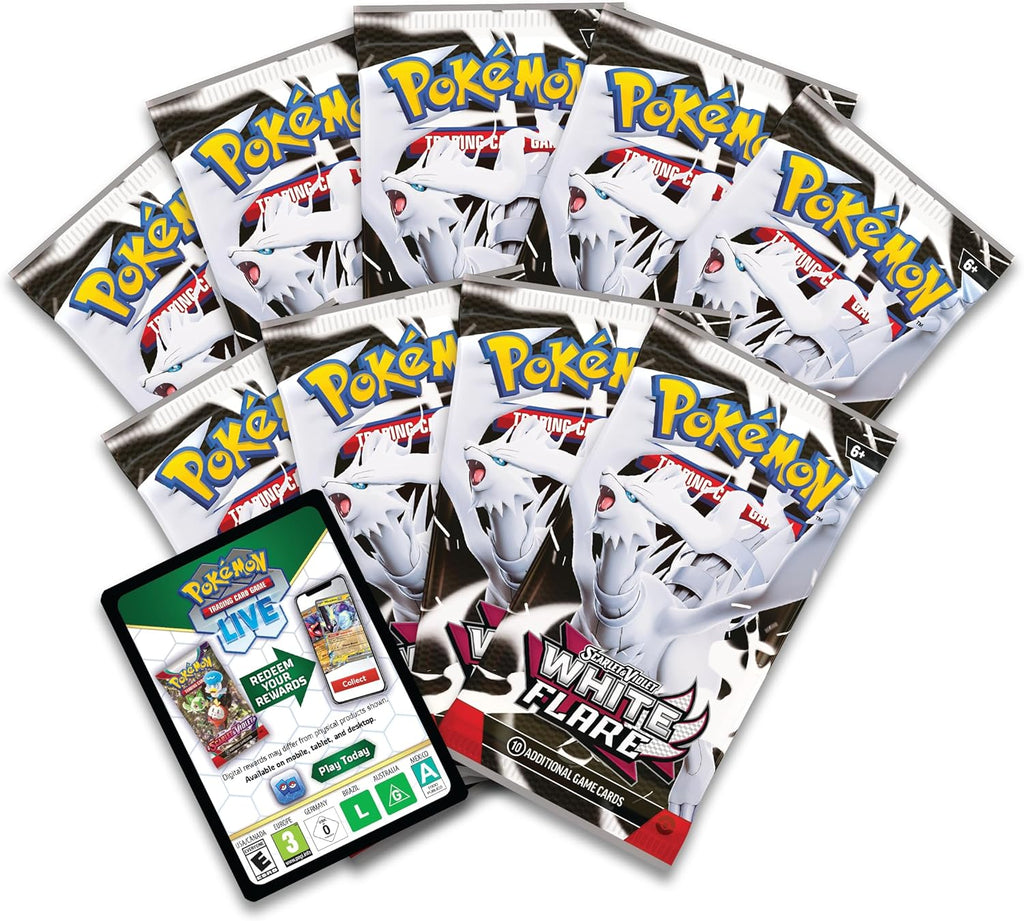 Pokemon TCG Scarlet & Violet 10.5 White Flare Elite Trainer Box