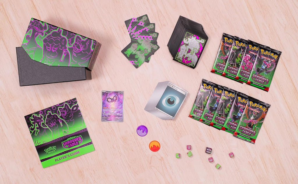 Pokemon TCG: Scarlet and Violet Shrouded Fable Elite Trainer Box