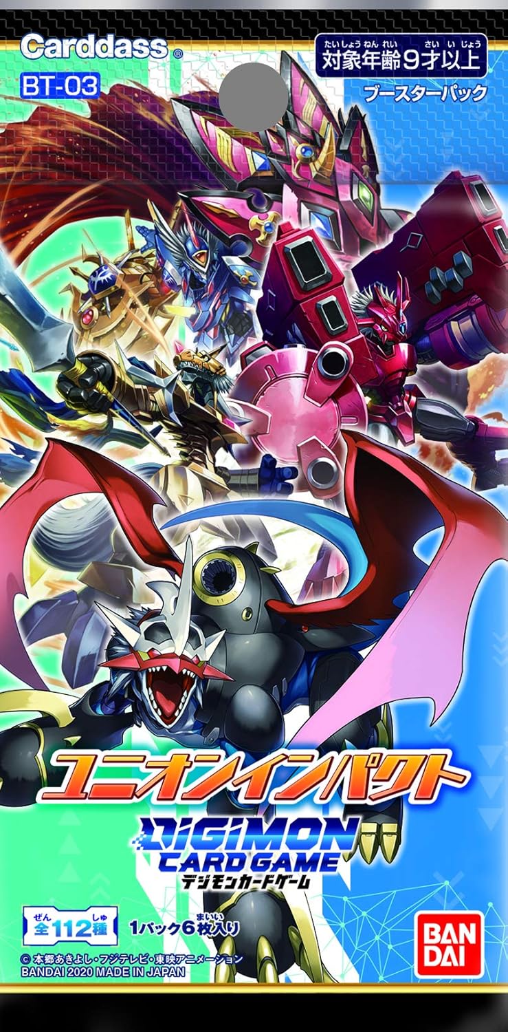 Digimon Card Game Union Impact Japanese Booster Box [BT-03]