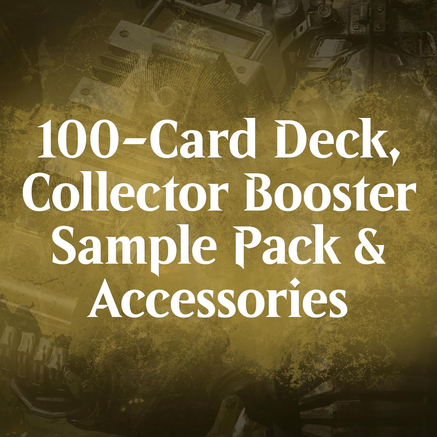 Magic: The Gathering Fallout Commander Deck - Science! (100-Card Deck, 2-Card Collector Booster Sample Pack + Accessories)