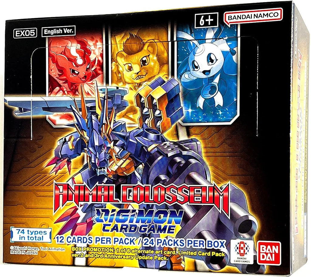 DIGIMON CARD GAME: ANIMAL COLOSSEUM BOOSTER BOX [EX05]