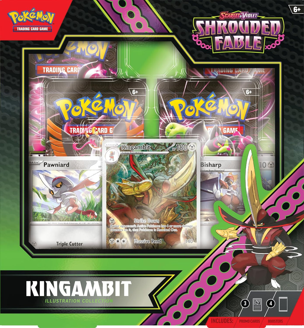 Pokemon TCG: Scarlet and Violet Shrouded Fable: KINGAMBIT Illustration Collection