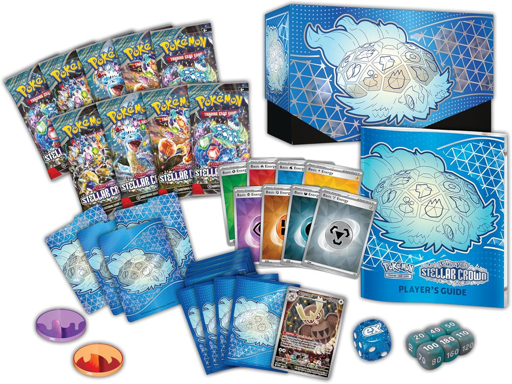 Pokemon TCG: Scarlet & Violet Stellar Crown Elite Trainer Box